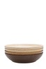 Denby Set of 4 Natural Studio Craft Pasta Bowls