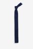 Navy Blue Knitted Tie (1-16yrs)
