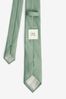 Sage Green Slim Twill Tie