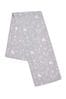 Catherine Lansfield Grey Meadowsweet Floral Table Runner
