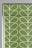 Orla Kiely Chalky Green Linear Stem Made to Measure Roman Blind