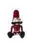 Gallery Direct Red Nathan Nutcracker Christmas Doorstop