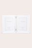 Silver Boxed Silver Plated Double Picture Frame