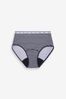 Print Full Brief Period Knickers 2 Pack