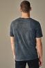 Charcoal Grey Eagle Print T-Shirt