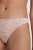 Calvin rse Klein Natural Sheer Marquisette Lace Thong