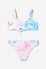 Girls Tie Dye Eyestar Bikini in Pink