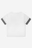 Boys Organic Cotton Jersey T-Shirt in White
