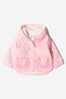 Baby Girls Lightweight Quilted Jacket in Pink