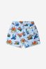 Baby Boys Crab Print Swim Shorts