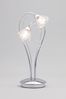 BHS Silver Marianne Table Lamp