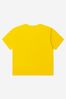 D&G Boys Cotton Jersey Logo Yellow T-Shirt