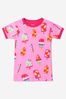 Girls Pink Fruity Pops Organic Cotton Pyjamas