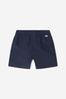 Baby Boys Logo Print Swim Shorts in Navy