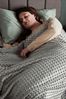 Silentnight Grey Wellbeing Weighted Blanket Plush Cover