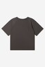 Kids Cotton Jersey Star Logo T-Shirt in Grey