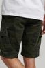 Superdry Green Organic Cotton Vintage Core Cargo Utility Shorts