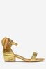 Girls Elice Glitter Shoes in Gold