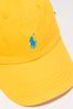 Boys Cotton Twill Logo Cap in Yellow