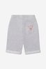 Boys Branded Active Shorts in Grey