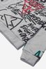 Boys Graffiti Print Logo Sweatshirt in Grey