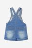 Baby Boys Cotton Denim Dungarees in Blue
