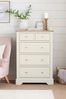Chalk White Hampton Painted Oak Collection Luxe Multi Chest of Drawers