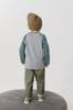 Blue/Grey Arctic Animals 3 Pack Long Sleeve Character T-Shirts (3mths-7yrs)
