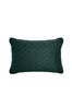 Ted Baker Green T Quilted Polysatin Cushion