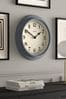Jones Clocks Blue Navy Opera House Wall Clock