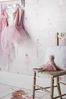 Arthouse Pink Children's Pirouette Ballet Wallpaper Sample Wallpaper