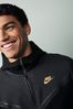 Nike Black Tech Fleece Zip Through Hoodie