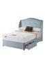 Silentnight Blue Mirapocket 1000 Memory 2 Drawer Divan Bed Set
