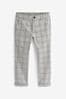 Mid Grey Formal Check Trousers (3-16yrs)