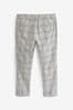 Mid Grey Formal Check Trousers (3-16yrs)