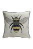 Gallery Home Natural Bee Tapestry Cushion