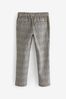 Neutral Formal Check Trousers (3-16yrs)