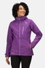 Regatta Women's Purple Britedale Waterproof Torch Hooded Jacket
