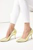 Gold Regular/Wide Fit Forever Comfort® Leather Court Shoes