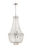 BHS Silver Emily Chandelier Ceiling Light