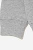 Boys Cotton Deer Print Sweatshirt in Grey