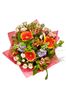 Bright Summer Fresh Flower Bouquet in Gift Bag