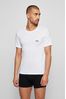 BOSS Black/White/Tan T-Shirts zip 3 Pack