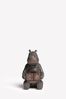 Bronze Henry Hippo Perpetual Desk Calendar