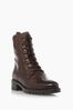 Dune London Wide Fit Prestone Cleated Hiker Boots