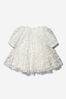 Baby Girls Tulle Daisy Dress in Ivory