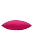 furn. Pink Plain Large Water UV Resistant Outdoor Floor Cushion