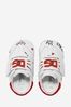 D&G Baby Boys Leather Slogan Print Trainers
