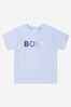 Baby Boys Organic Cotton Jersey Logo T-Shirt