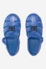 D&G Unisex Logo Jelly Blue Shoes
